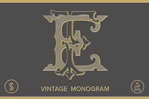 EF Monogram FE Monogram