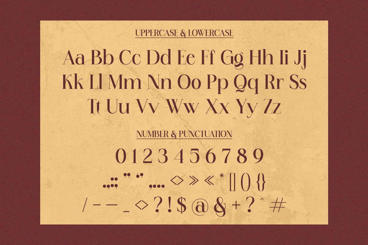 Holybirth - Modern Aesthetic Serif, a Serif Font by Qweera Studio (Photo 11 of 12)