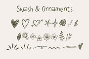 Rawlyn Brush Natural Handwritten, a Handwritten Font by Art StoreID (Thumbnail 6 of 9)