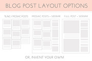 Honeycrisp- A Pretty WordPress Theme, a WordPress Template by angiemakeswebsites (Thumbnail 5 of 5)