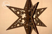 CHRISTMAS STARS Set, 3D Model Decor, a Templates & Theme by LaserCutano (Thumbnail 6 of 6)