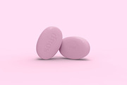 3d Two Embossed Hand Soaps Mockup, a Packaging Mockup by The Rose Project (Thumbnail 1 of 4)