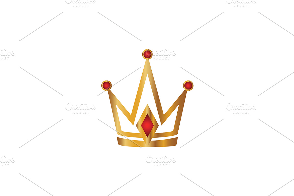 20 Logo Crown Templates Bundle, a Branding & Logo Template by Friendesigns (Photo 14 of 21)