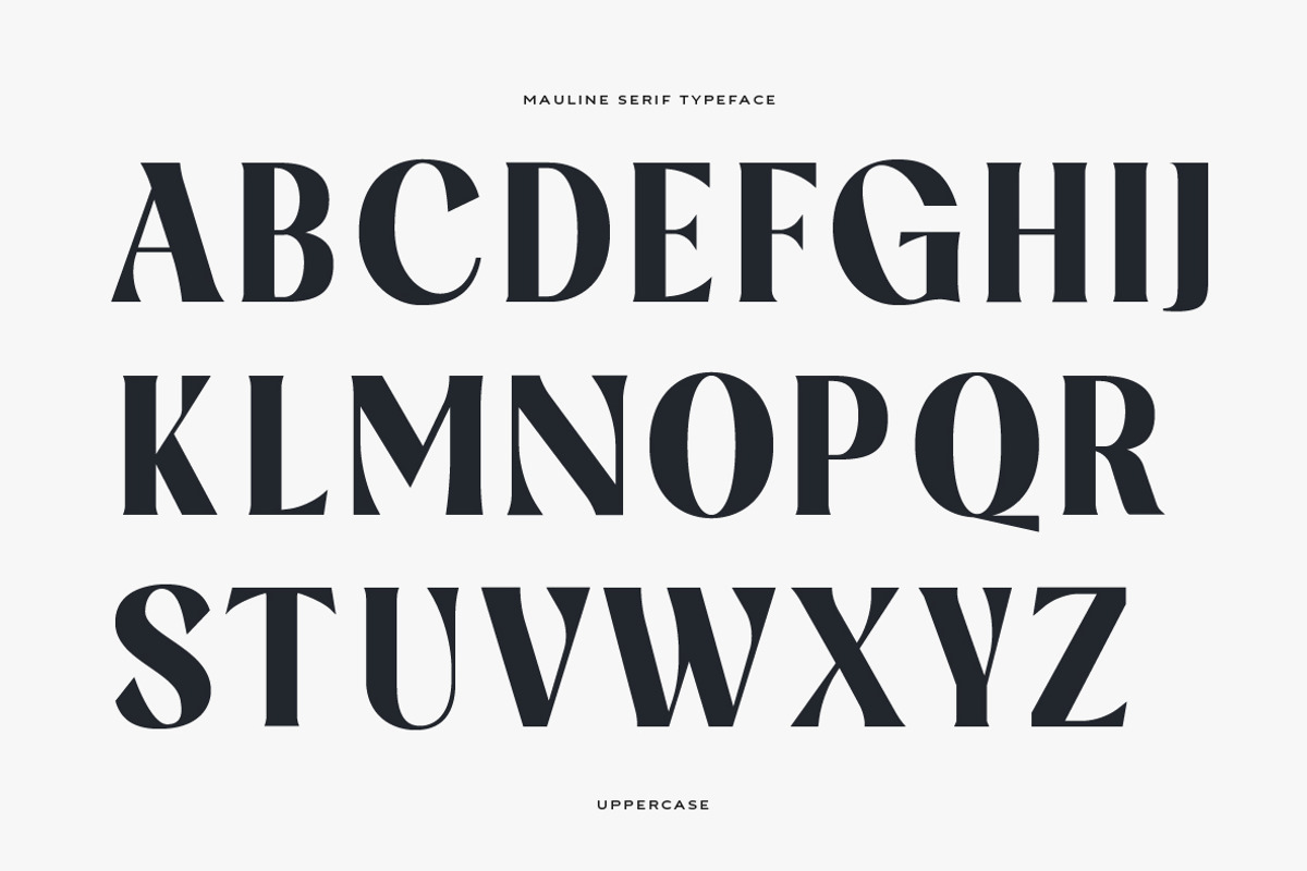 Mauline Display Serif Font, a Serif Font by Yukita Creative (Photo 7 of 12)