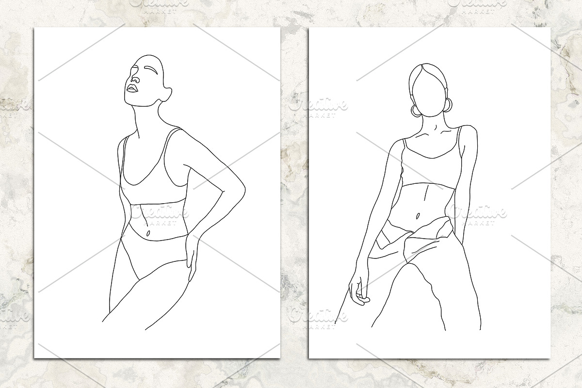 Line Art Print, a Decorative Illustration by Miracles Everywhere (Photo 3 of 6)