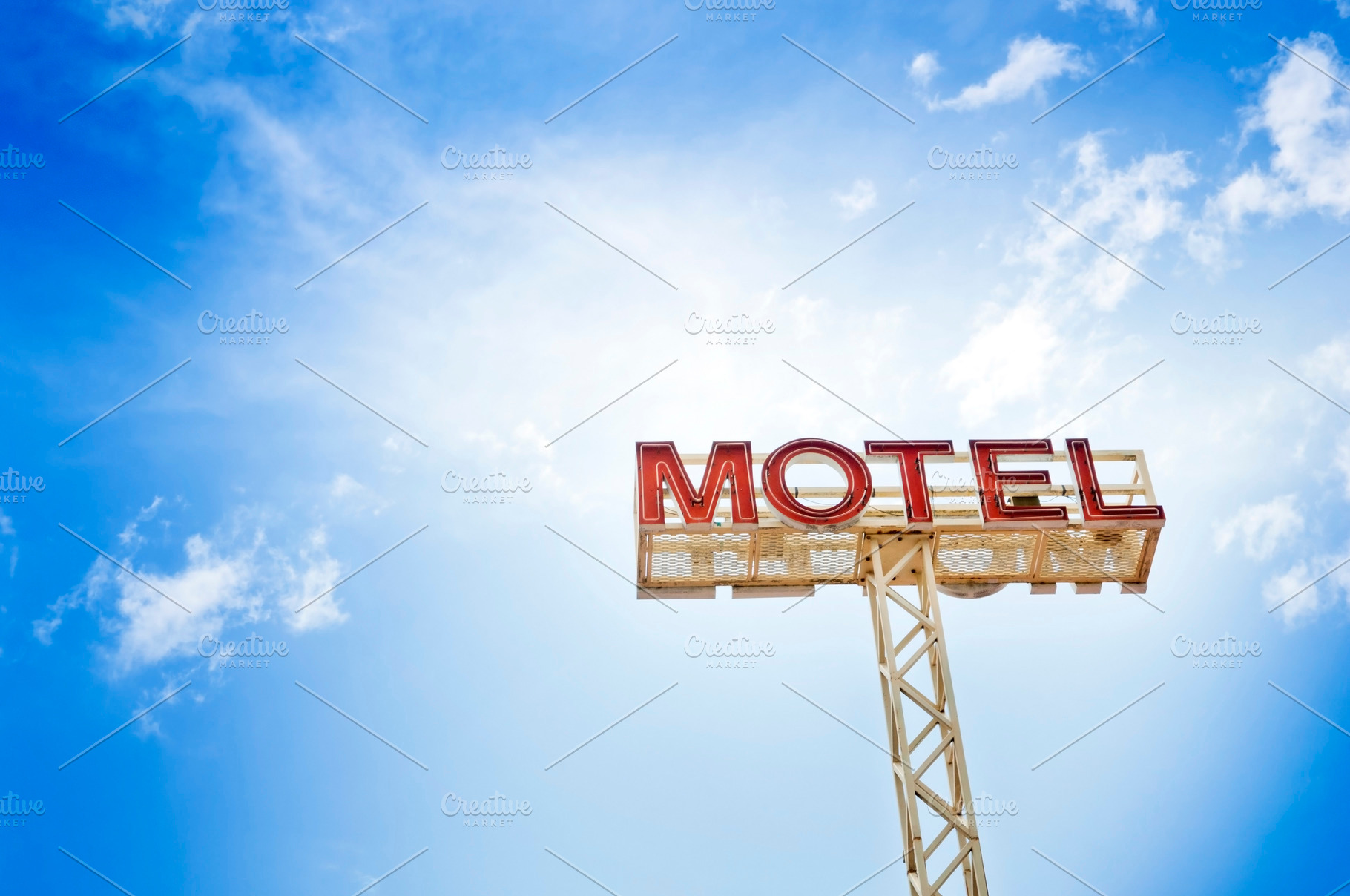 Motel Sign, a Holiday Photo by THP Creative