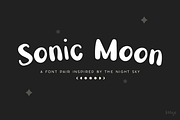 Sonic Moon — A Halloween Font Duo, a Sans Serif Font by Mix Fonts (Thumbnail 1 of 7)