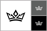 Minimalist Line Art Crown, a Branding & Logo Template by quadrazo (Thumbnail 2 of 2)