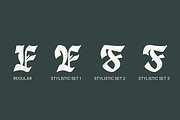 Firethron – Organic Blackletter Type, a Blackletter Font by Arendxstudio (Thumbnail 2 of 9)