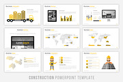 Construction Powerpoint Template, a Presentation Template by Brandearth RRGraph (Thumbnail 5 of 7)