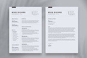 Clean Resume CV, a Resume Template by Aspect_Studio (Thumbnail 2 of 6)