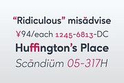 Ageo; 16 Geometric Font Family, a Sans Serif Font by Eko Bimantara (Thumbnail 9 of 13)