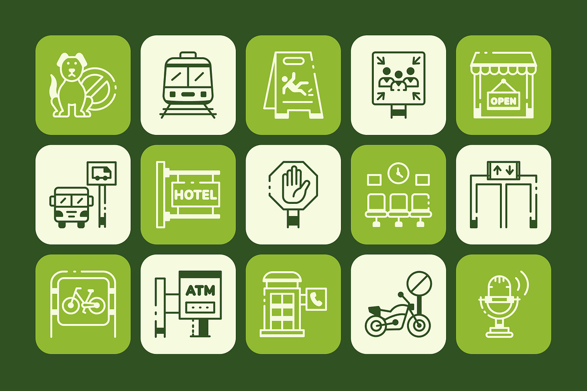 Animated Wayfinding and Guidance, an Outline Icon by Vectors Market (Photo 3 of 5)