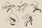 The Millinery Shop, a Person Illustration by Groovy Goods (Thumbnail 2 of 9)