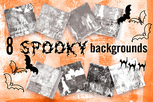 Ghostly People Digital Paper Pack