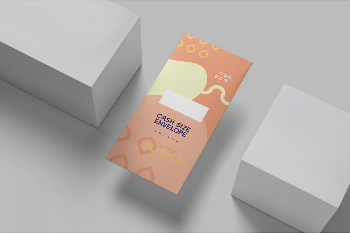 Cash Size Catalog Envelope Mockups, an Advertising Mockup by megostudi0 (Photo 2 of 7)