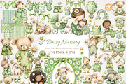 Daisy Nursery 51 PNG, 8 JPG, a Decorative Illustration by EleSArtDesign (Thumbnail 1 of 4)