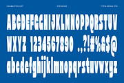 Pistacho - Bold Super Condensed Font, a Sans Serif Font by Typia Nesia (Thumbnail 11 of 11)