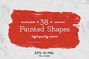 38 Universal Painted Shapes, a Texture Graphic by Artem Vorotnikov (Thumbnail 1 of 6)