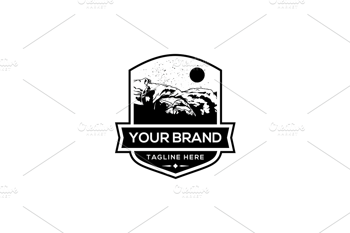 Canyon Badges Logo, a Branding & Logo Template by lineandcircle (Photo 2 of 2)