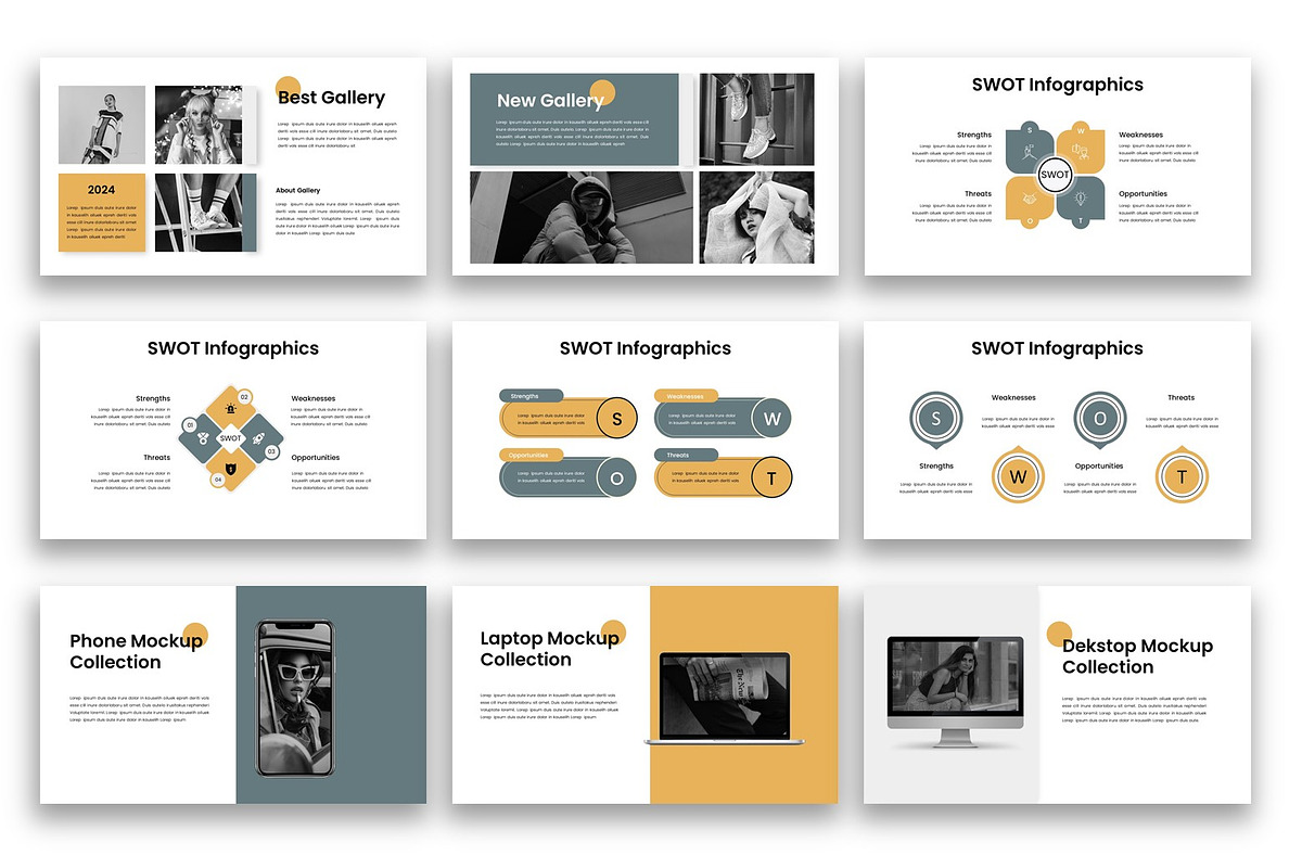 Cargos – Fahsion Google Slide, a Presentation Template by kreatifreya (Photo 4 of 5)