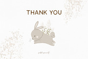 Baby Rabbit illustration & patterns, an Animal Illustration by polikarpovaart (Thumbnail 12 of 12)