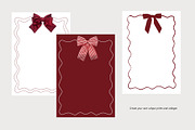 Cute Bows Clipart, a Decorative Illustration by Barkova Nadya (Thumbnail 6 of 7)