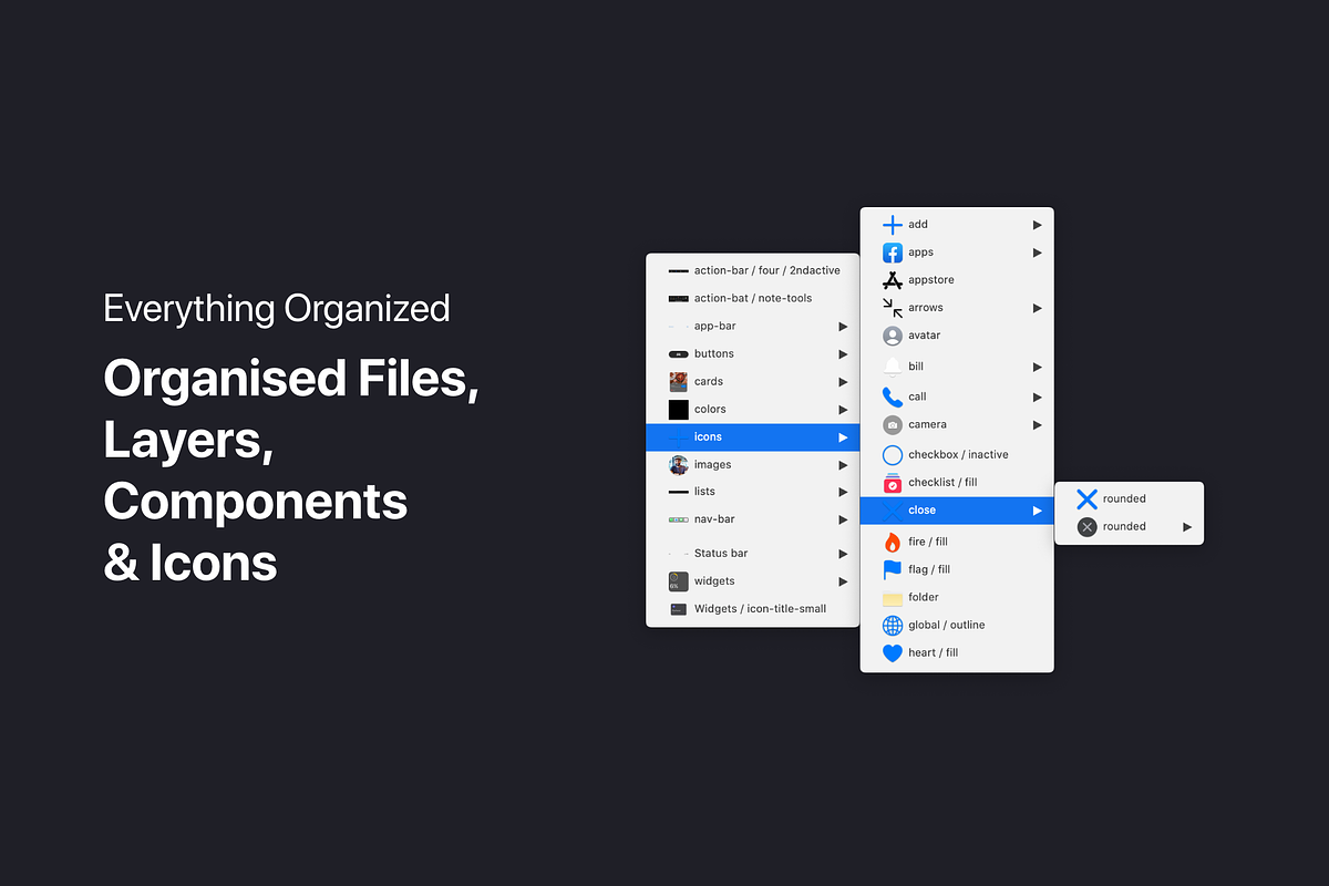 iOS14 GUI KIT, an UI Kit Template by Ui Markets (Photo 5 of 5)