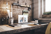 Workspace Mockup Set 2, a Mac Mockup by Best Pixels™ (Thumbnail 6 of 8)