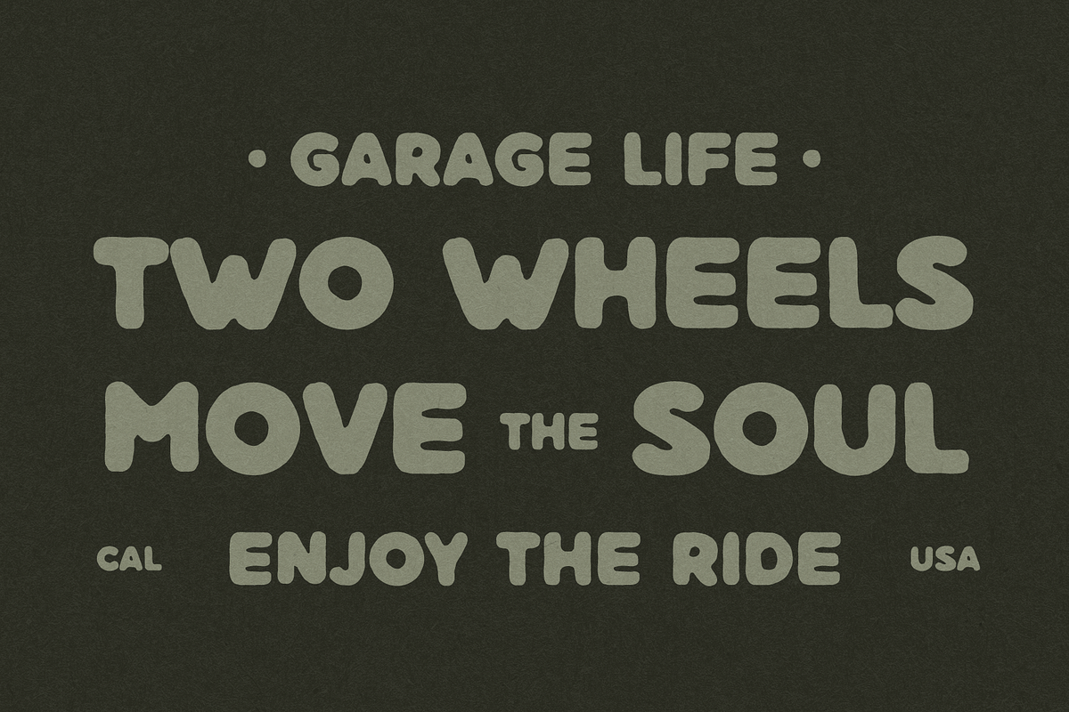 SFC Roundhe, a Sans Serif Font by Skilline Supply Co. (Photo 5 of 9)