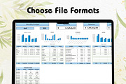 50/30/20 Monthly Budget Spreadsheet, a Templates & Theme by Designbudy (Thumbnail 3 of 9)