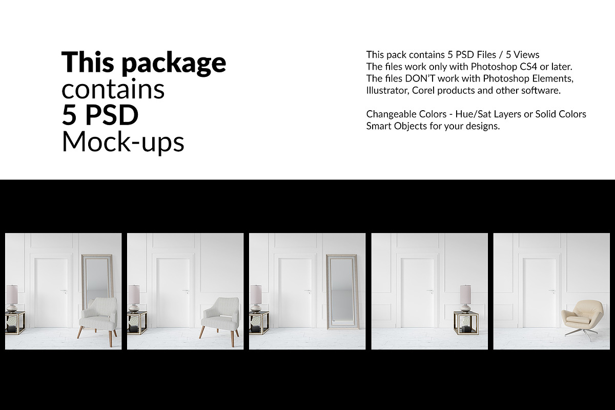 Door Murals Mockups, a Household Mockup by mock-ups (Photo 2 of 13)