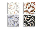 Night Moth. Watercolor Patterns, a Pattern Graphic by NKTKNS (Thumbnail 3 of 7)