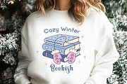 Winter Bookish Clipart, a Seasonal Illustration by JulzaArt (Thumbnail 3 of 7)