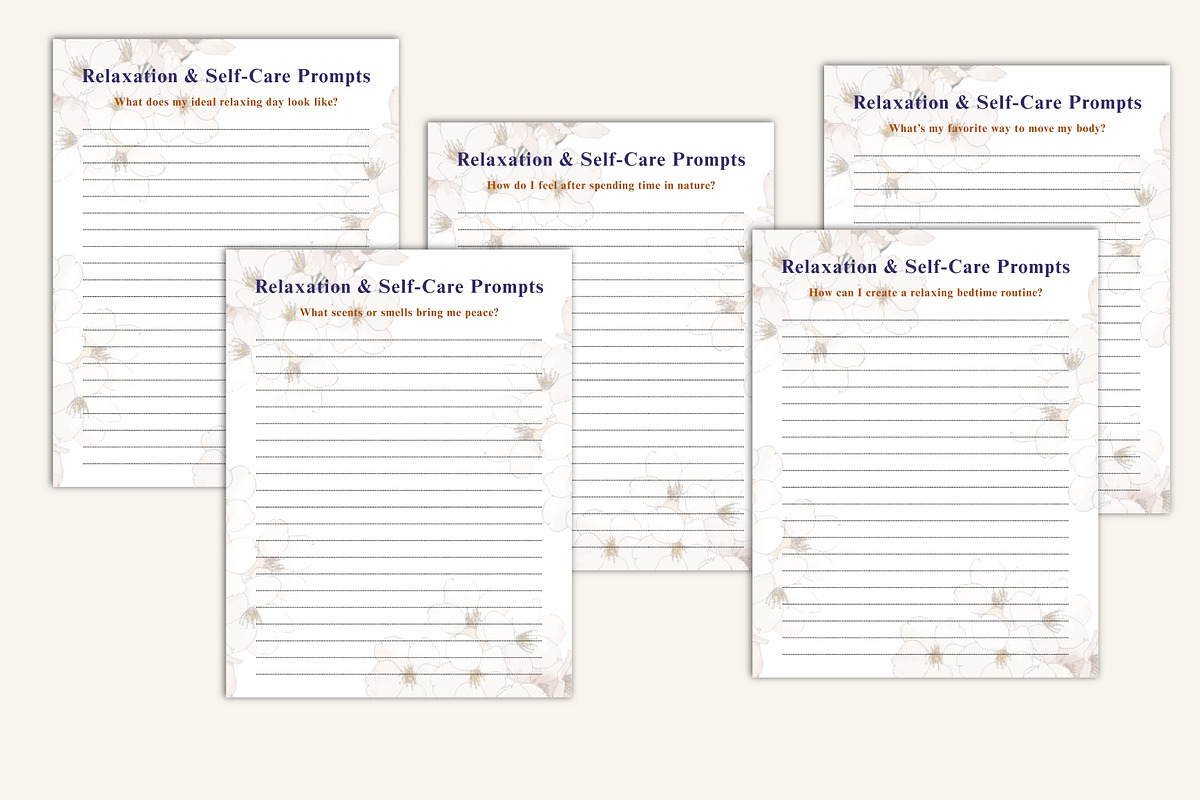 100 Anxiety Journal Prompts preview 6