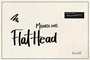 Procreate Monoliner Brush Set, a Brush Add-On by Markdisha Designs (Thumbnail 4 of 9)