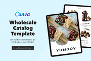 Canva Wholesale Catalog Template, a Brochure Template by Dandymark (Thumbnail 1 of 12)