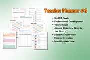 Teacher Planner #3 - Canva Template, a Templates & Theme by Adalin Shop (Thumbnail 6 of 16)