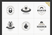 1000 Logos and Badges Bundle, a Branding & Logo Template by Vasya Kobelev (Thumbnail 30 of 39)