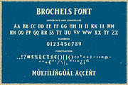 Brochels a Retro Vintage Serif font, a Font by Blankids Studio (Thumbnail 5 of 6)