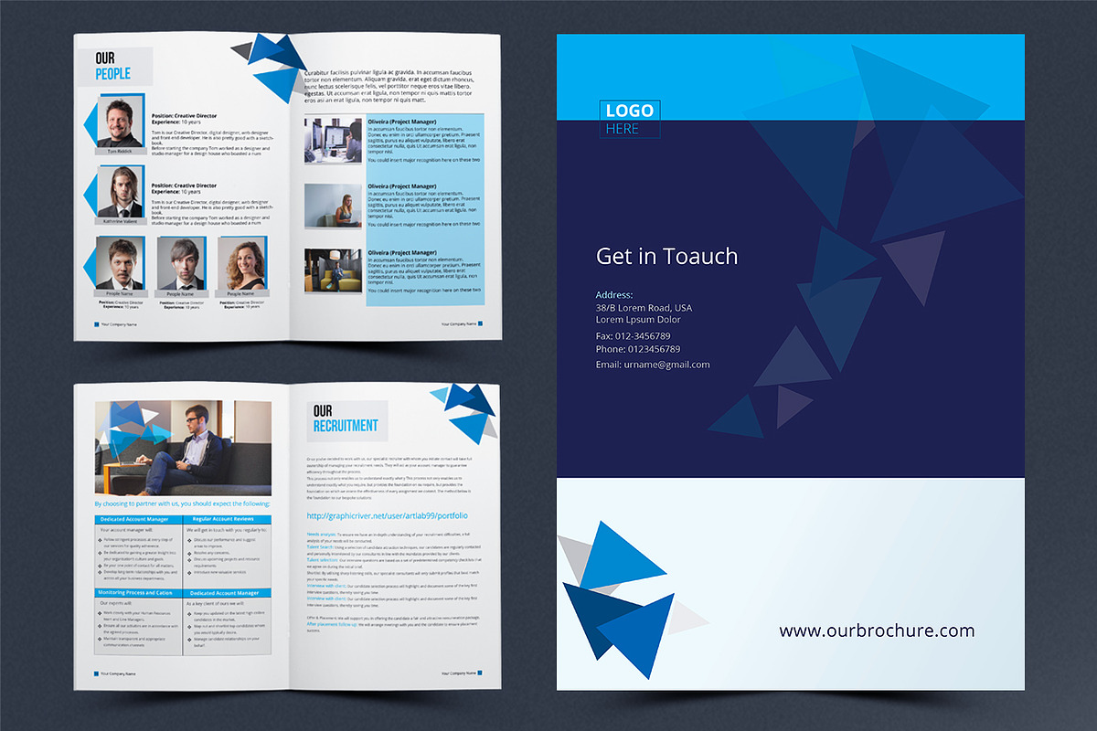 Brochure, a Brochure Template by artico (Photo 4 of 4)