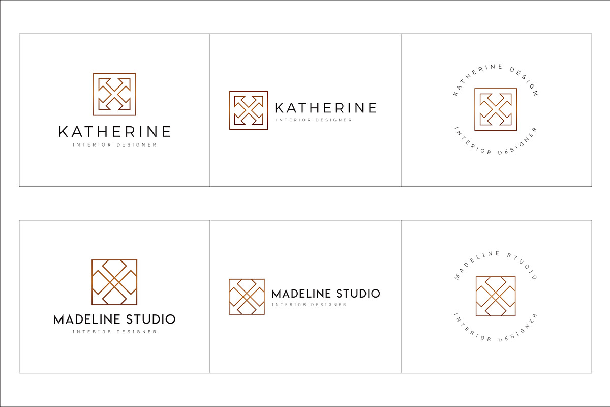 300 Geometric Premade Logo Bundle, a Branding & Logo Template by XpertgraphicD (Photo 25 of 63)