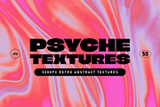 50 Psychedelic Textures Set, a Texture Graphic by angelainthefields (Thumbnail 1 of 8)
