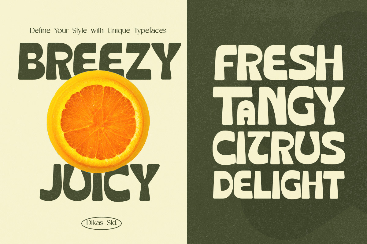 Crupies - Retro Bold Font, a Sans Serif Font by Dikas Studio (Photo 7 of 12)