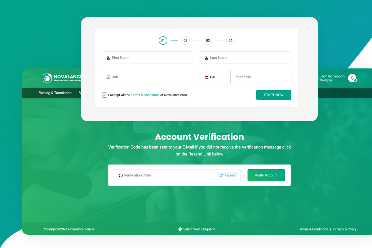 Novalance - Freelancer Marketplace, a HTML Template by Phenix Themes (Photo 8 of 13)