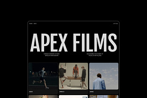 Apex Films Framer Template