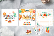 Happy Birthday. Kids illustrations., an Animal Illustration by Luba Vega (Thumbnail 9 of 20)