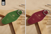 Hotel Keychain on Hanger Mockup, an Advertising Mockup by SD Mockup (Thumbnail 4 of 5)
