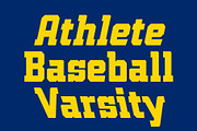 CS Allied – Sporty Font, a Serif Font by Craft Supply Co. (Thumbnail 4 of 8)