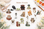 Dark Academia Sublimation, an Animal Illustration by Artnoy (Thumbnail 7 of 18)